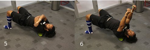 Foam roller exercises for back roller.