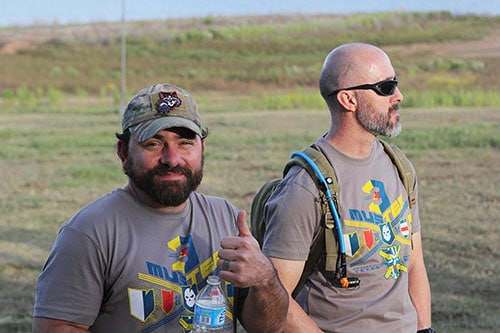 A photo of Cadres Nick and Cadres Brian.