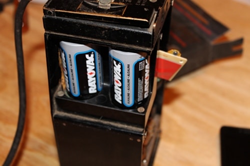 Vintage placing dd's into battery respectable.