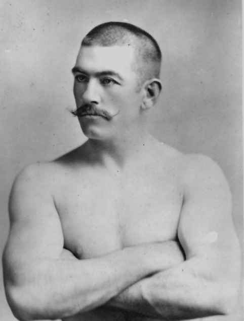John L. Sullivan John Sullivan boxer portrait.