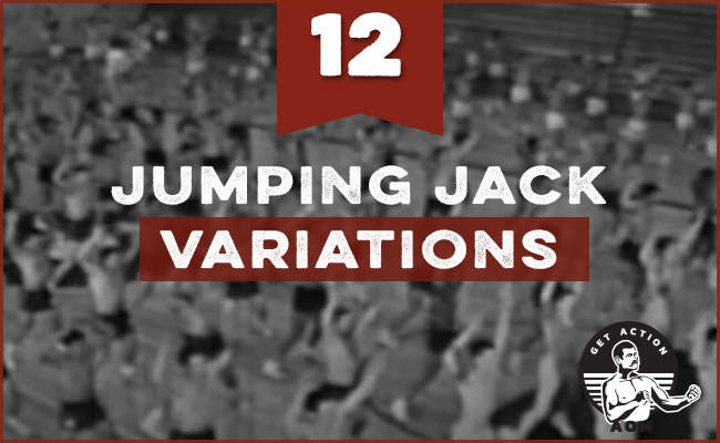 Get your heart pumping with these 12 different Jumping Jack variations that will help you improve your cardio endurance.