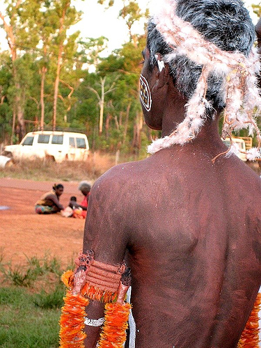 rite of passage African boy rite of passage face paint.