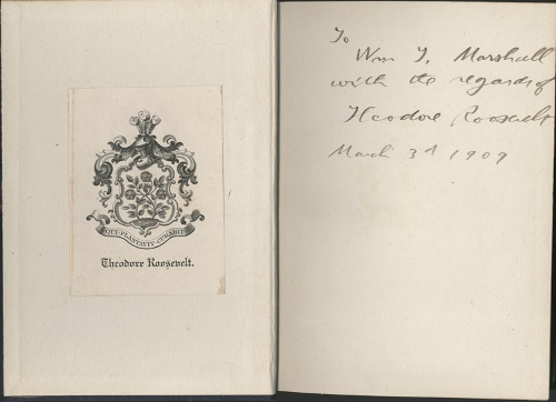 A bookplate by Theodore Teddy.