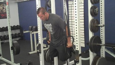 strap-dips Ring dip bodyweight workout for routine fitness.