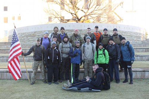 Team picture after the challenge.