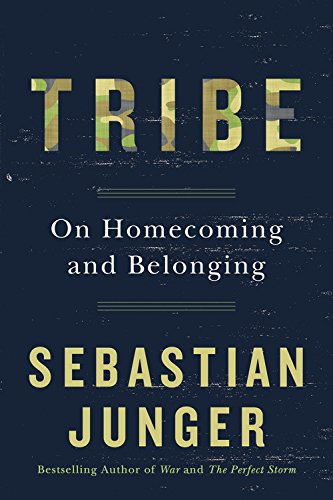 Tribe by Sebastian Junger book cover. 